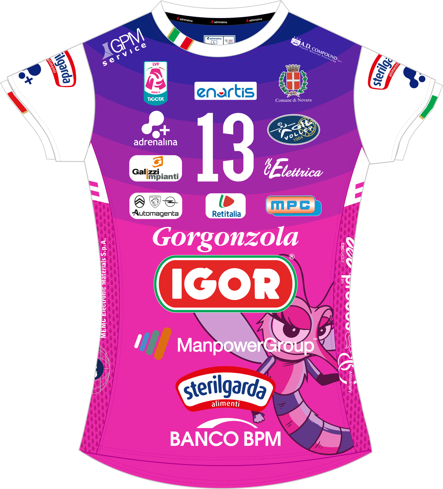 Maglia gara 2025/26 - Edizione fucsia